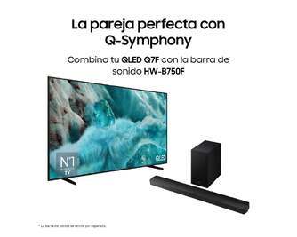 TV SAMSUNG 75%%%quot; TQ75Q7F4 UHD QLED SMARTTV IA HDR10 