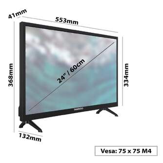 TV DAEWOO 24%%%quot; 24DE04HL1 HD DOLBY