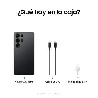 SMARTPHONE SAMSUNG S25 ULTRA 12/256 6,9%%%quot; TIT. NEGR