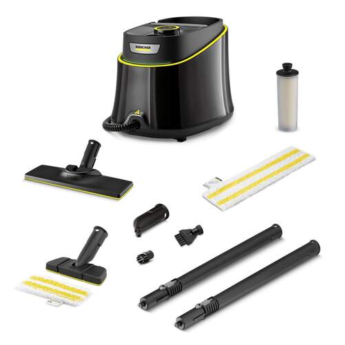 Vaporeta Karcher SC3 Deluxe - 1900 W, 1 litro, vapor ajustable, 3,5 bares, listo en 30 segundos