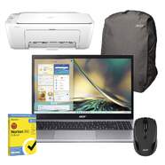 Pack Acer Aspire 3 A315 - 15,6", Ryzen 7, 32/512 GB + Mochila Zaino Urban + Impresura HP 2810e