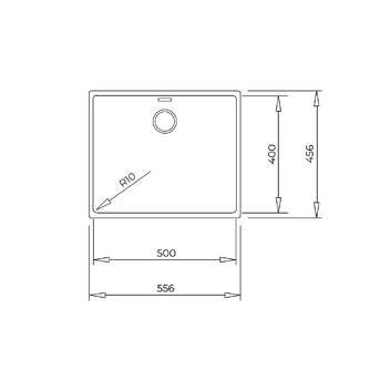 FREG. TEKA RADEA R10 50.40 M TG NEGRO 115230051