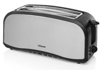 TOST. TRISTAR BR1046 2R LARGA INOX 1400W