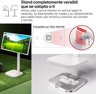 MONITOR LG 32%%%quot; 32SR50WF-W.EEU SWING 1920 x 1080