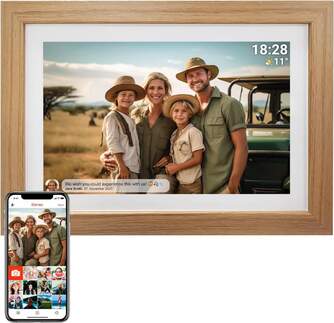 MARCO FOTO DENVER 10,1%%%quot; PFF-1042LW LIGHT WOOD