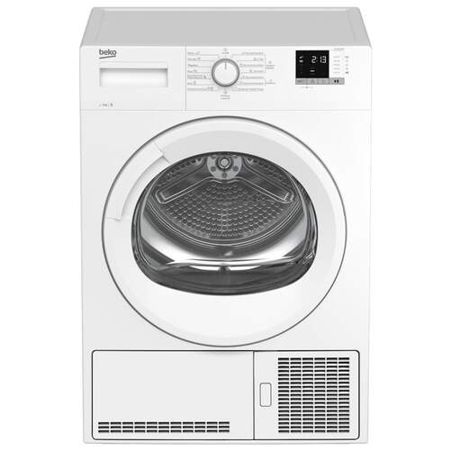 Secadora Beko DU9112GA0 - Clase B, 9kg, Condensación, 15 Programas, Vapor SteamTherapy, Blanca