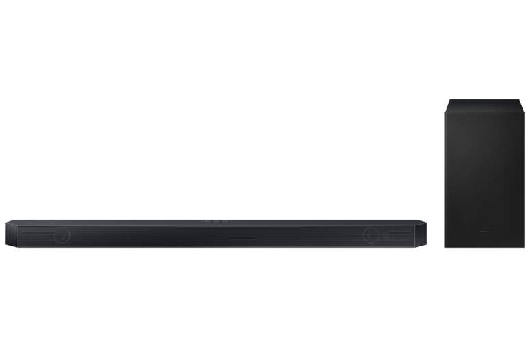 Barra de sonido Samsung HWQ600H - 320 W, Dolby Atmos, Wi-Fi y Bluetooth, Subwoofer 160W RMS