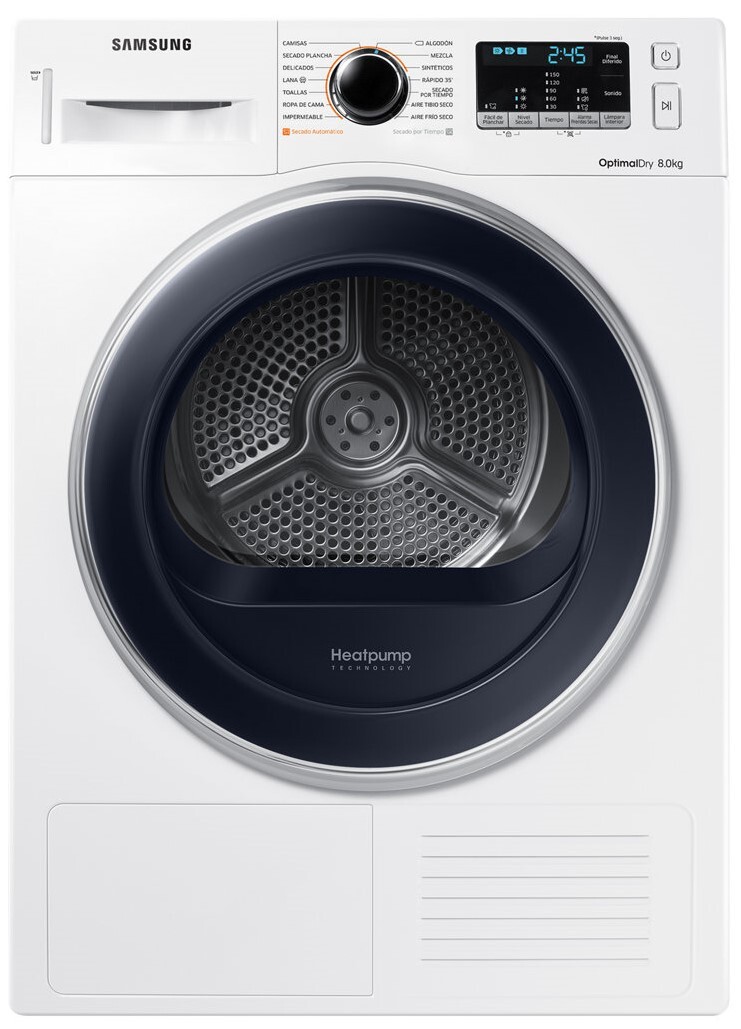 Secadora Bomba de Calor Samsung DV80M5010QW - A++, 8kg
