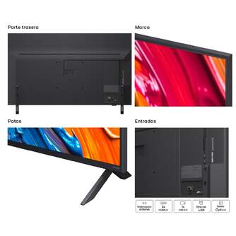 TV LG 43%%%quot; 43QNED82A6B UHD QNED ALFA7 WEOS25