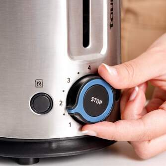 TOST. TAURUS MY TOAST LEGEND 1R LARGA INOX 1000W