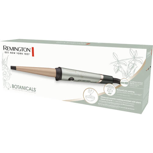 Rizador de pelo Remington CI5860 - 130-210ºC, 10 ajustes calefacción, apagado automático, punta fría