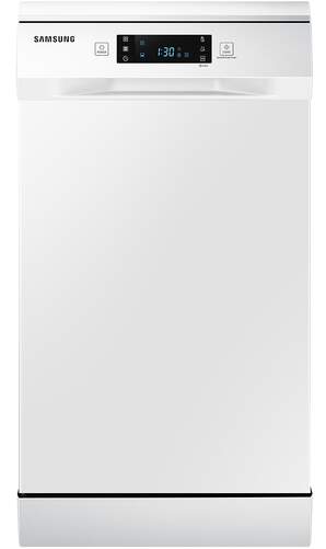 Lavavajillas Samsung DW50R4070FW - 45 cm, Clase E, 10 Servicios, 3ª Bandeja, 6 Programas, Blanco