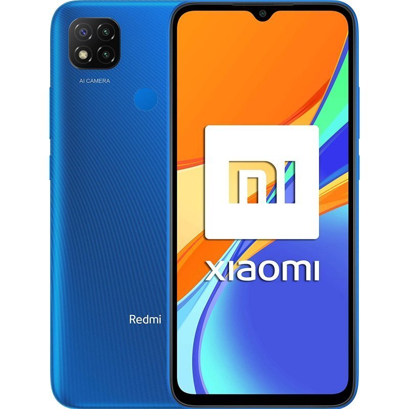 Xiaomi Redmi 9C 3/64GB Azul - 6.53" HD+, Helio G35 2.3GHz