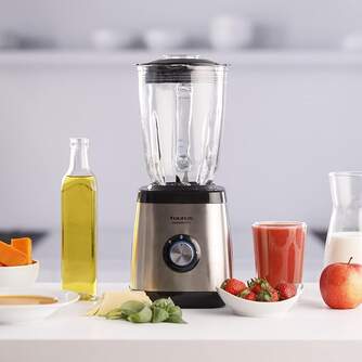 BATID. VASO TAURUS MAGNUM 1500W 1,5L V/C INOX