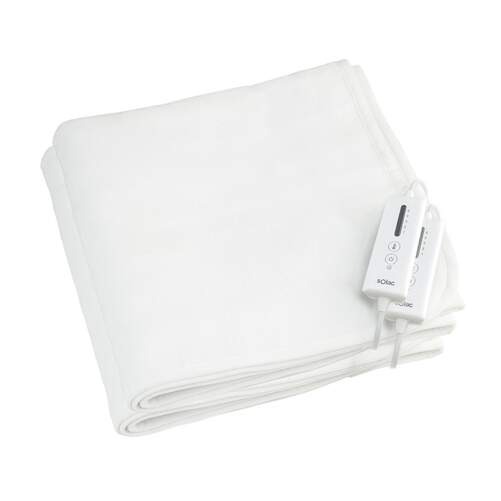 Calienta camas Solac Artic King CT8714 XXL-2x70 - 77W, 5 niveles temperatura, 170x180cm, Autoapagado