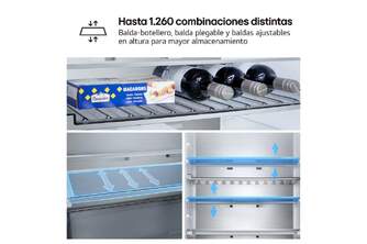 FRICOM. LG GBBS726CMB 203x60 375L NF INOX