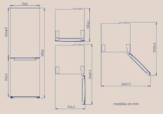 FRICOM. ARTICA AEFC188601EDXH 188x60 NF INOX DSP