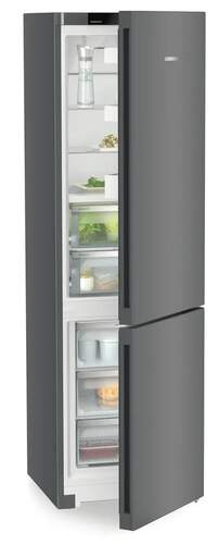 Frigor&iacute;fico Combi Liebherr CBNDGC723 - Clase C, 202 x 60 cm, Caj&oacute;n BioFresh, No Frost, 360L, Gris