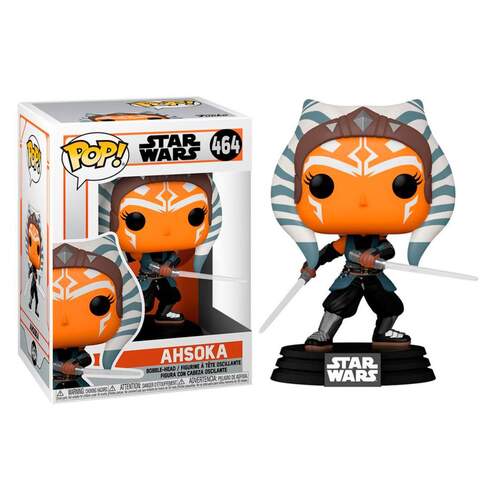 Funko Pop Star Wars Mandolorian Ahsoka con Espada
