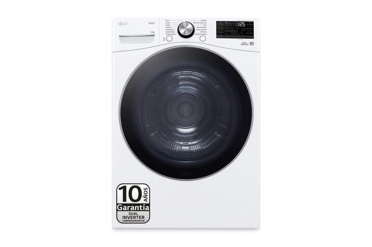 Secadora LG RH18U8AVCW - 18 kg, Bomba de Calor, Display, Blanco