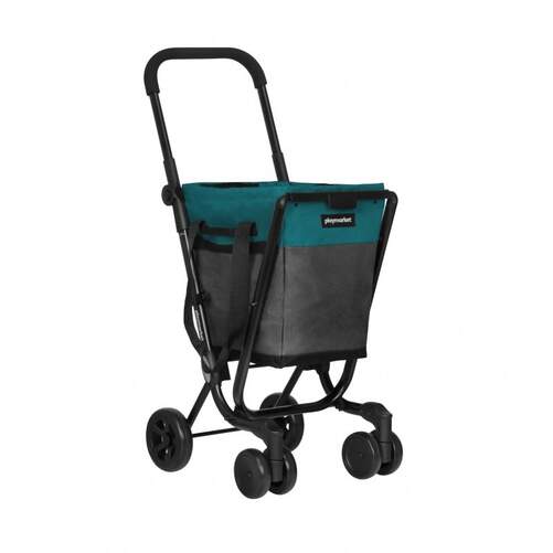 Carro-Compra Play Easy Go Grey Saphir 24966 784 - 40 Litros, Verde