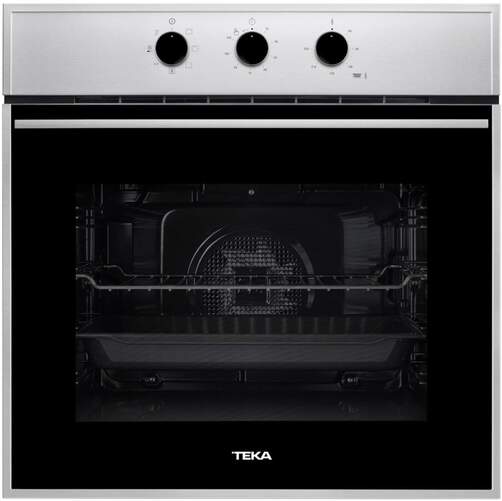 Horno multifunción Teka HSB615SS - Clase A, 70L, 6 Funciones, Hydroclean ECO, Guía Extraible