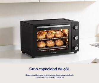 HORNO SOBREMESA ARTICA FLOWBAKE48 1800W 48L