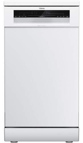 Lavavajillas 45cm Teka DFS24610 - Clase F, 9 Servicios, 6 Programas, Extra Dry, Media Carga, Blanco