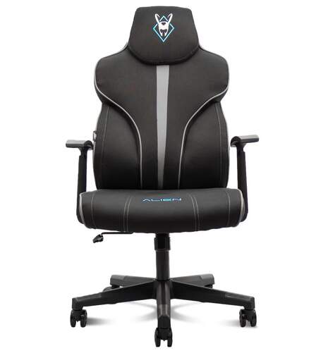 Silla Gaming Woxter Station Alien 2.0 Titanum - Eje acero, tela transpirable, ruedas nailon