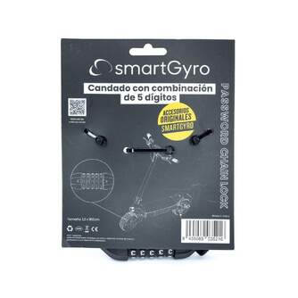 SISTEMA ANTIRROBO SMARTGYRO CANDADO COMBINACION 5D