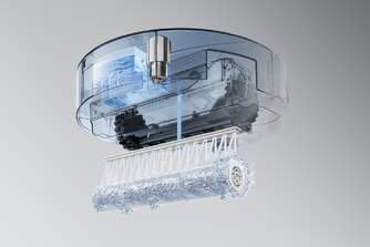 ASPI. ROBOT ECOVACS DEEBOT T90 PRO OMNI BLACK AUTOVAC