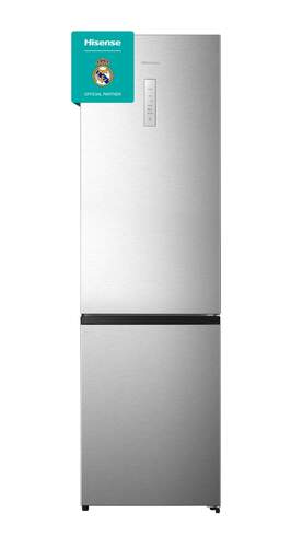 Frigorífico Combi Hisense RB440N4CCB - 238L+98L, No Frost, Zona Fresca, Clase B, 202x60x58 cm, Inox