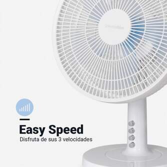 VENTILADOR SOBREMESA U.BLUE 7035W 35W 25CM BCO.