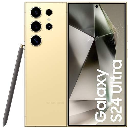 Samsung Galaxy S24 Ultra 12/512 GB Amarillo - 6,8", Snapdragon 8 Gen 3, 5000mAh, Carga R&aacute;pida 45W