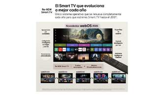 TV LG 85%%%quot; 85QNED70B6A UHD QNED MINILED A7 WEBOS26