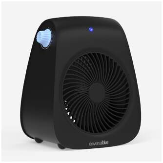 CALEFACT. U.BLUE BAVARO 4020B 2000W VERTICAL NEGRO