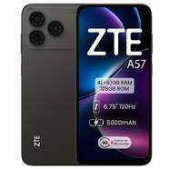 ZTE A57 4/128 Dusk Black - 6,75", Unisoc T7200, Android 13, 5000 mAh, C&aacute;mara doble 50+2 MP