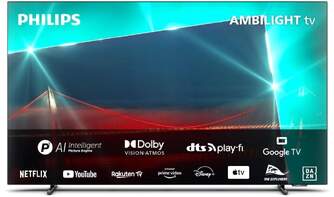TV PHILIPS 48%%%quot; 48OLED718 UHD OLED GOOGLETV AMBI P5