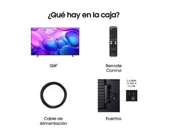 TV SAMSUNG 85%%%quot; TQ85Q6F UHD QLED SMARTTV IA HDR10 