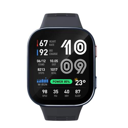 Smartwatch Amazfit Bip Max Dark Blue - Pantalla 2,07", 4GB Capacidad, 20 d&iacute;as autonom&iacute;a, 3000 nits