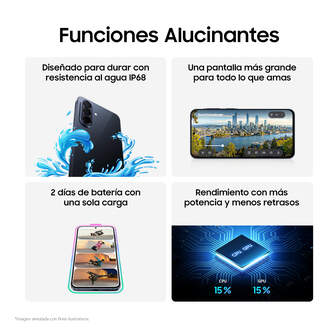 SMARTPHONE SAMSUNG A57 5G 8/256 6,7%%%quot; VIOLET