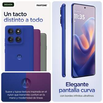 SMARTPHONE MOTOROLA EDGE 60 PRO 12/512 6,67%%%quot; AZUL