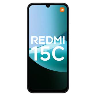 SMARTPHONE REDMI 15C NFC 4/256 6,9%%%quot; MIDNIGHT BLACK