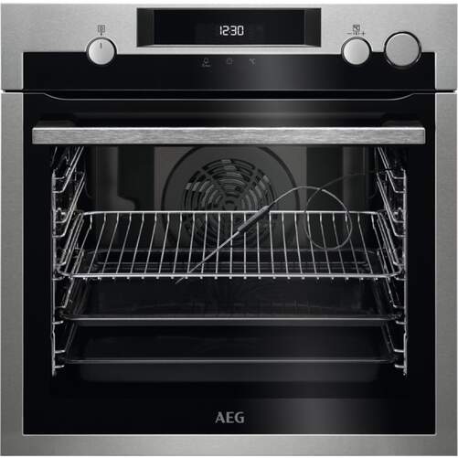 Horno Vapor AEG BSE576321M SteamCrisp - A+, Sonda Térmica, 9 Funciones, Táctil, Carril Extraible