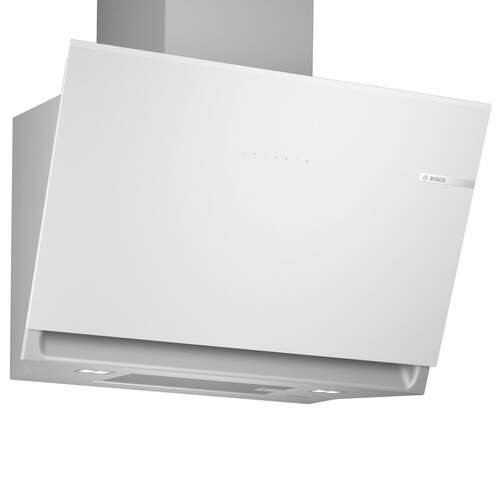 Campana Decorativa Bosch DWK81AN20 - Hasta 915 m3/h, 80 cm, 3 Filtros, Cristal, Blanco