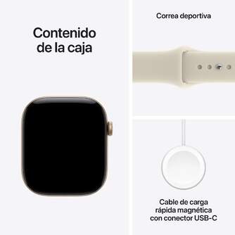 SMARTWATCH APPLE S12 GPS 46MM LIGHT GOLD AL M/L