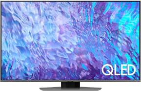 TV Samsung 55" QLED TQ55Q80C - 4K Ultra HD, Full Array, 120 Hz, Dolby Atmos 40W, HDR10+