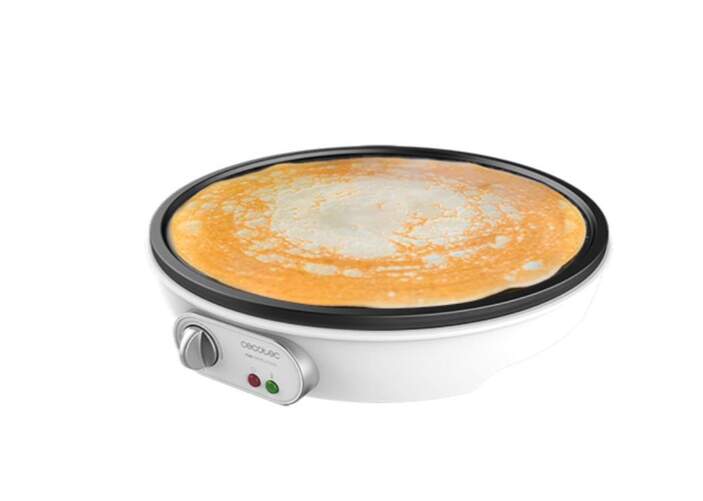 Crepera Cecotec Fun Crepelicious - 1000 W, 30,5 cm, con rodillo y espátula