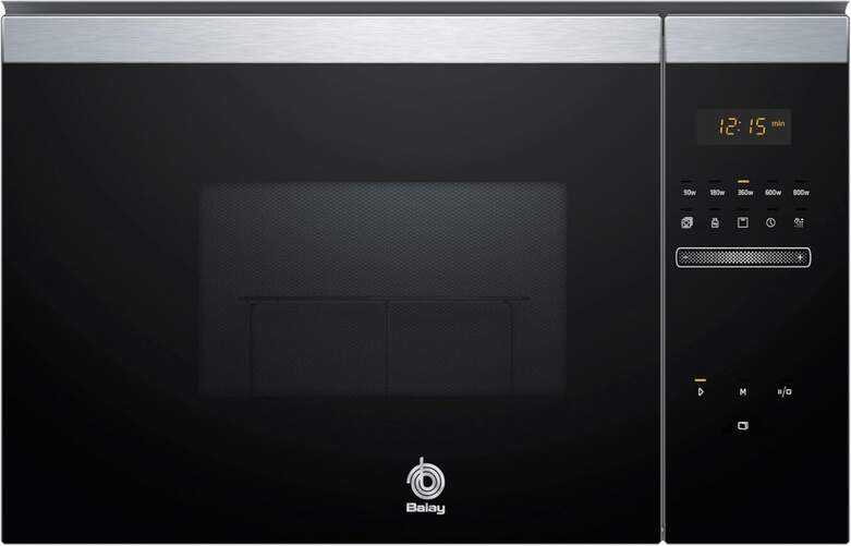 Microondas Integrable Balay 3CG4172X2 - 800W + Grill, 20 Litros, Hidr&oacute;lisis, Programas Autom&aacute;ticos