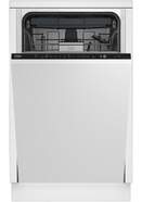 Lavavajillas Integrable Beko DIS48120 - Clase E, 45cm, 11 Servicios, 3ª Bandeja, 8 Progr, ProSmart